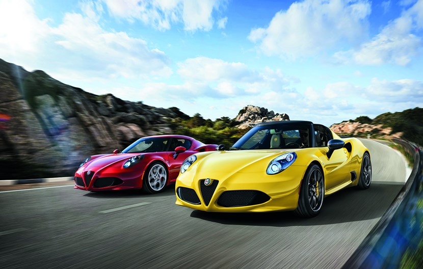Alfa Romeo 4C Spider（スパイダー）」発表 | アルファ ロメオ（Alfa